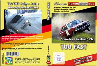 Too Fast * Rallye Aktion Rallye Crashes * D 612